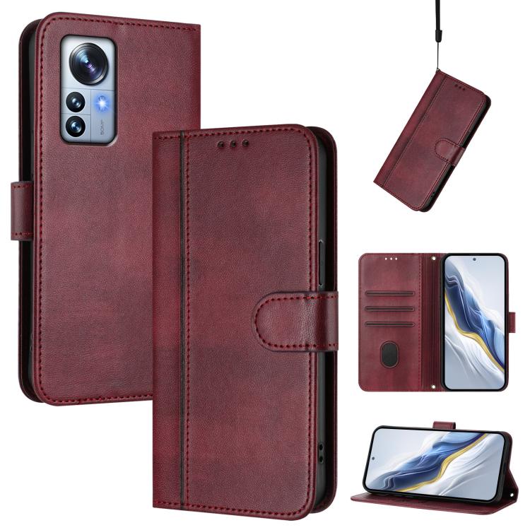 Line Splicing Buckle Retro Leather Phone Case, For Xiaomi 14 5G, For Xiaomi 13T Pro 5G / 13T 5G, For Xiaomi 13 Ultra, For Xiaomi Civi 3 5G, For Xiaomi 13 Lite 5G / Civi 2, For Xiaomi 13 Pro 5G, For Xiaomi 13, For Xiaomi 12T / 12T Pro / Redmi K50 Ultra ...