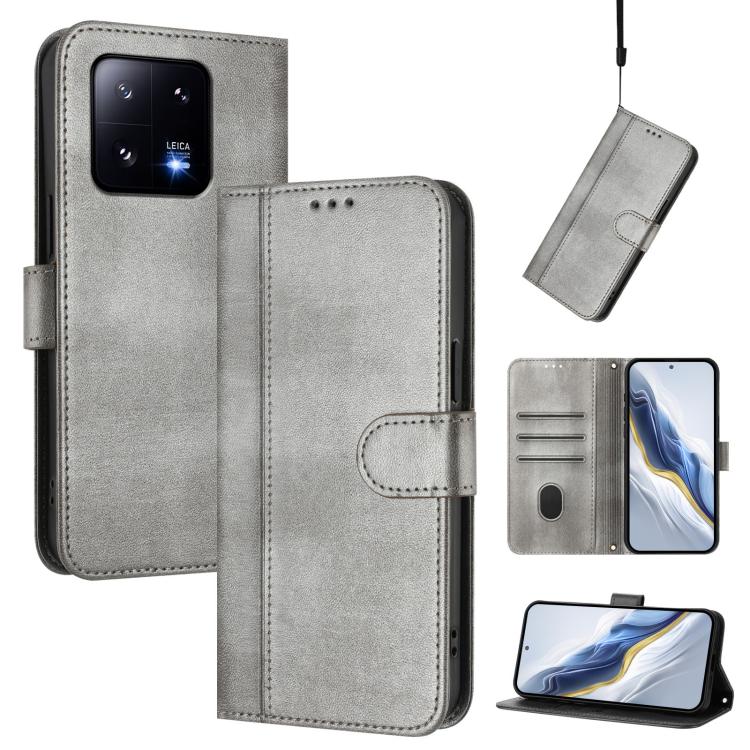 Line Splicing Buckle Retro Leather Phone Case, For Xiaomi 14 5G, For Xiaomi 13T Pro 5G / 13T 5G, For Xiaomi 13 Ultra, For Xiaomi Civi 3 5G, For Xiaomi 13 Lite 5G / Civi 2, For Xiaomi 13 Pro 5G, For Xiaomi 13, For Xiaomi 12T / 12T Pro / Redmi K50 Ultra ...