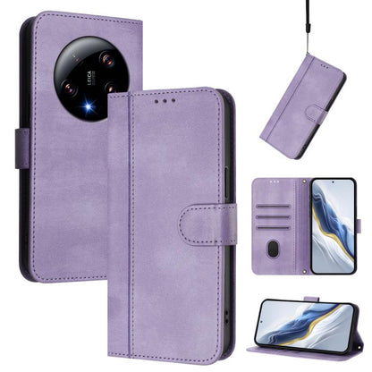 Line Splicing Buckle Retro Leather Phone Case, For Xiaomi 14 5G, For Xiaomi 13T Pro 5G / 13T 5G, For Xiaomi 13 Ultra, For Xiaomi Civi 3 5G, For Xiaomi 13 Lite 5G / Civi 2, For Xiaomi 13 Pro 5G, For Xiaomi 13, For Xiaomi 12T / 12T Pro / Redmi K50 Ultra ...