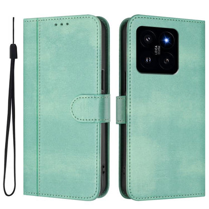 Line Splicing Buckle Retro Leather Phone Case, For Xiaomi 14 5G, For Xiaomi 13T Pro 5G / 13T 5G, For Xiaomi 13 Ultra, For Xiaomi Civi 3 5G, For Xiaomi 13 Lite 5G / Civi 2, For Xiaomi 13 Pro 5G, For Xiaomi 13, For Xiaomi 12T / 12T Pro / Redmi K50 Ultra ...