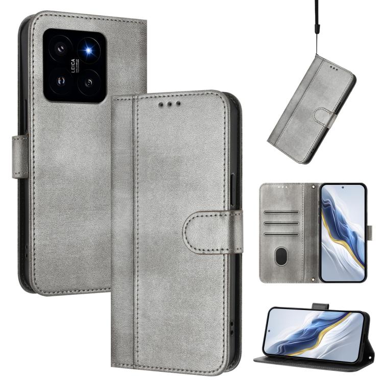 Line Splicing Buckle Retro Leather Phone Case, For Xiaomi 14 5G, For Xiaomi 13T Pro 5G / 13T 5G, For Xiaomi 13 Ultra, For Xiaomi Civi 3 5G, For Xiaomi 13 Lite 5G / Civi 2, For Xiaomi 13 Pro 5G, For Xiaomi 13, For Xiaomi 12T / 12T Pro / Redmi K50 Ultra ...
