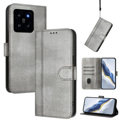 Line Splicing Buckle Retro Leather Phone Case, For Xiaomi 14 5G, For Xiaomi 13T Pro 5G / 13T 5G, For Xiaomi 13 Ultra, For Xiaomi Civi 3 5G, For Xiaomi 13 Lite 5G / Civi 2, For Xiaomi 13 Pro 5G, For Xiaomi 13, For Xiaomi 12T / 12T Pro / Redmi K50 Ultra ...