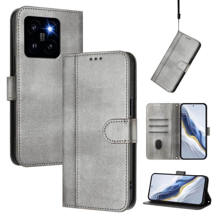 Line Splicing Buckle Retro Leather Phone Case, For Xiaomi Poco M7 Pro 5G / Redmi Note 14 5G, For Xiaomi 15 Pro, For Xiaomi 15, For Xiaomi 14T Pro 5G, For Xiaomi 14T 5G, For Xiaomi Poco F6 5G, For Xiaomi Poco F6 Pro 5G, For Xiaomi Poco X6 Neo 5G        ...