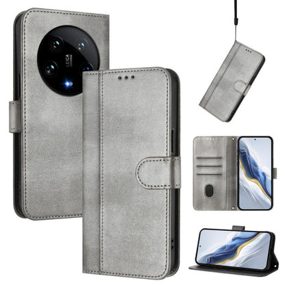 Line Splicing Buckle Retro Leather Phone Case, For Xiaomi Poco M7 Pro 5G / Redmi Note 14 5G, For Xiaomi 15 Pro, For Xiaomi 15, For Xiaomi 14T Pro 5G, For Xiaomi 14T 5G, For Xiaomi Poco F6 5G, For Xiaomi Poco F6 Pro 5G, For Xiaomi Poco X6 Neo 5G        ...