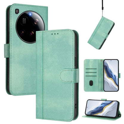 Line Splicing Buckle Retro Leather Phone Case, For Redmi 15 5G Global / 15 4G SEA 169.5mm, For Redmi 15 5G / 4G EU 171mm, For Xiaomi 15T Pro 5G, For Xiaomi 15T 5G, For Xiaomi Civi 5 Pro 5G, For Xiaomi 15S Pro 5G                                         ...