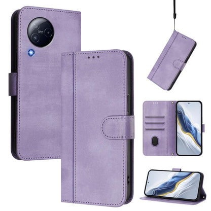 Line Splicing Buckle Retro Leather Phone Case, For Xiaomi 14 5G, For Xiaomi 13T Pro 5G / 13T 5G, For Xiaomi 13 Ultra, For Xiaomi Civi 3 5G, For Xiaomi 13 Lite 5G / Civi 2, For Xiaomi 13 Pro 5G, For Xiaomi 13, For Xiaomi 12T / 12T Pro / Redmi K50 Ultra ...