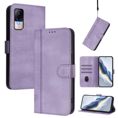 Line Splicing Buckle Retro Leather Phone Case, For Xiaomi 12 Lite, For Xiaomi Poco C40 / Redmi 10C, For Xiaomi Civi 1S, For Xiaomi Poco M4 Pro 4G, For Xiaomi Poco X4 Pro 5G, For Xiaomi 11T / 11T Pro, For Xiaomi Poco X3 GT                               ...