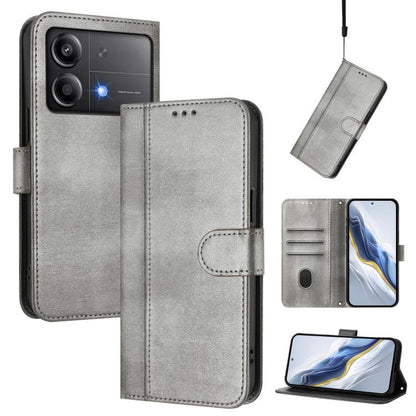 Line Splicing Buckle Retro Leather Phone Case, For Xiaomi Poco M7 Pro 5G / Redmi Note 14 5G, For Xiaomi 15 Pro, For Xiaomi 15, For Xiaomi 14T Pro 5G, For Xiaomi 14T 5G, For Xiaomi Poco F6 5G, For Xiaomi Poco F6 Pro 5G, For Xiaomi Poco X6 Neo 5G        ...