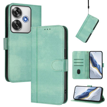 Line Splicing Buckle Retro Leather Phone Case, For Xiaomi Poco M7 Pro 5G / Redmi Note 14 5G, For Xiaomi 15 Pro, For Xiaomi 15, For Xiaomi 14T Pro 5G, For Xiaomi 14T 5G, For Xiaomi Poco F6 5G, For Xiaomi Poco F6 Pro 5G, For Xiaomi Poco X6 Neo 5G        ...