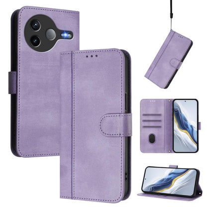 Line Splicing Buckle Retro Leather Phone Case, For Redmi 15 5G Global / 15 4G SEA 169.5mm, For Redmi 15 5G / 4G EU 171mm, For Xiaomi 15T Pro 5G, For Xiaomi 15T 5G, For Xiaomi Civi 5 Pro 5G, For Xiaomi 15S Pro 5G                                         ...