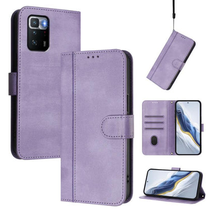 Line Splicing Buckle Retro Leather Phone Case, For Xiaomi 12 Lite, For Xiaomi Poco C40 / Redmi 10C, For Xiaomi Civi 1S, For Xiaomi Poco M4 Pro 4G, For Xiaomi Poco X4 Pro 5G, For Xiaomi 11T / 11T Pro, For Xiaomi Poco X3 GT                               ...