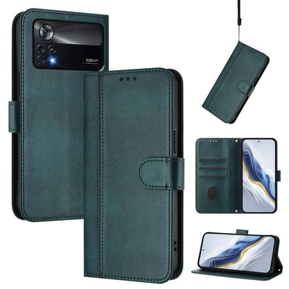 Line Splicing Buckle Retro Leather Phone Case, For Xiaomi 12 Lite, For Xiaomi Poco C40 / Redmi 10C, For Xiaomi Civi 1S, For Xiaomi Poco M4 Pro 4G, For Xiaomi Poco X4 Pro 5G, For Xiaomi 11T / 11T Pro, For Xiaomi Poco X3 GT                               ...
