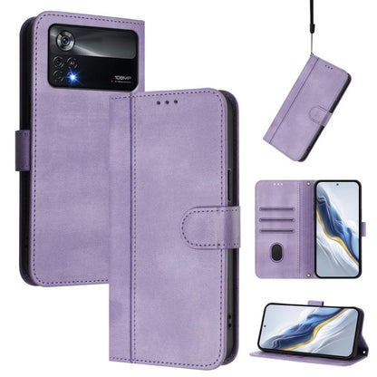 Line Splicing Buckle Retro Leather Phone Case, For Xiaomi 12 Lite, For Xiaomi Poco C40 / Redmi 10C, For Xiaomi Civi 1S, For Xiaomi Poco M4 Pro 4G, For Xiaomi Poco X4 Pro 5G, For Xiaomi 11T / 11T Pro, For Xiaomi Poco X3 GT                               ...