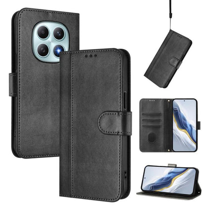 Line Splicing Buckle Retro Leather Phone Case, For Redmi A7 / A5 4G 171mm / Poco C71, For Xiaomi 17 Max 5G, For Redmi K90 Max 5G, For Xiaomi 17T Pro 5G, For Redmi A7 Pro 171mm / Poco C85x 5G, For Redmi 15a 5G, For Redmi Turbo 5 Max 5G / Poco X8 Pro Max...