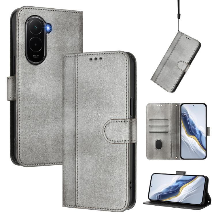 Line Splicing Buckle Retro Leather Phone Case, For Redmi A7 / A5 4G 171mm / Poco C71, For Xiaomi 17 Max 5G, For Redmi K90 Max 5G, For Xiaomi 17T Pro 5G, For Redmi A7 Pro 171mm / Poco C85x 5G, For Redmi 15a 5G, For Redmi Turbo 5 Max 5G / Poco X8 Pro Max...