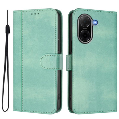 Line Splicing Buckle Retro Leather Phone Case, For Redmi A7 / A5 4G 171mm / Poco C71, For Xiaomi 17 Max 5G, For Redmi K90 Max 5G, For Xiaomi 17T Pro 5G, For Redmi A7 Pro 171mm / Poco C85x 5G, For Redmi 15a 5G, For Redmi Turbo 5 Max 5G / Poco X8 Pro Max...