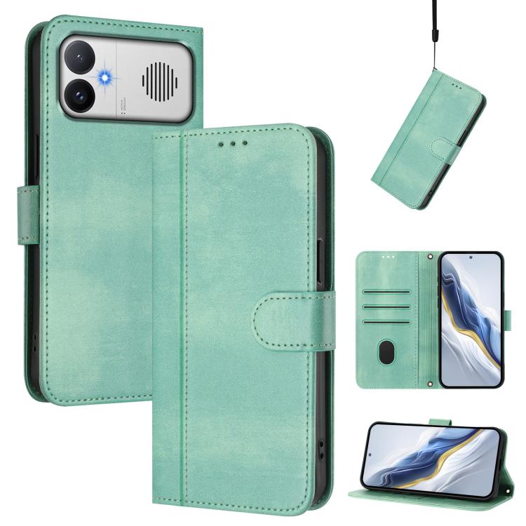 Line Splicing Buckle Retro Leather Phone Case, For Redmi A7 / A5 4G 171mm / Poco C71, For Xiaomi 17 Max 5G, For Redmi K90 Max 5G, For Xiaomi 17T Pro 5G, For Redmi A7 Pro 171mm / Poco C85x 5G, For Redmi 15a 5G, For Redmi Turbo 5 Max 5G / Poco X8 Pro Max...