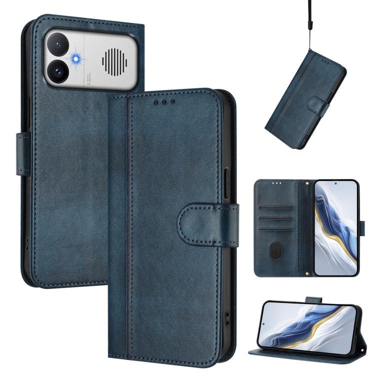 Line Splicing Buckle Retro Leather Phone Case, For Redmi A7 / A5 4G 171mm / Poco C71, For Xiaomi 17 Max 5G, For Redmi K90 Max 5G, For Xiaomi 17T Pro 5G, For Redmi A7 Pro 171mm / Poco C85x 5G, For Redmi 15a 5G, For Redmi Turbo 5 Max 5G / Poco X8 Pro Max...