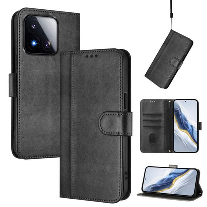 Line Splicing Buckle Retro Leather Phone Case, For Redmi A7 / A5 4G 171mm / Poco C71, For Xiaomi 17 Max 5G, For Redmi K90 Max 5G, For Xiaomi 17T Pro 5G, For Redmi A7 Pro 171mm / Poco C85x 5G, For Redmi 15a 5G, For Redmi Turbo 5 Max 5G / Poco X8 Pro Max...