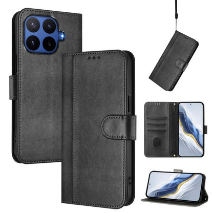 Line Splicing Buckle Retro Leather Phone Case, For Redmi A7 / A5 4G 171mm / Poco C71, For Xiaomi 17 Max 5G, For Redmi K90 Max 5G, For Xiaomi 17T Pro 5G, For Redmi A7 Pro 171mm / Poco C85x 5G, For Redmi 15a 5G, For Redmi Turbo 5 Max 5G / Poco X8 Pro Max...