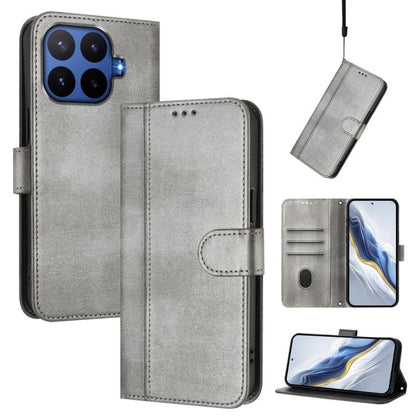 Line Splicing Buckle Retro Leather Phone Case, For Redmi A7 / A5 4G 171mm / Poco C71, For Xiaomi 17 Max 5G, For Redmi K90 Max 5G, For Xiaomi 17T Pro 5G, For Redmi A7 Pro 171mm / Poco C85x 5G, For Redmi 15a 5G, For Redmi Turbo 5 Max 5G / Poco X8 Pro Max...