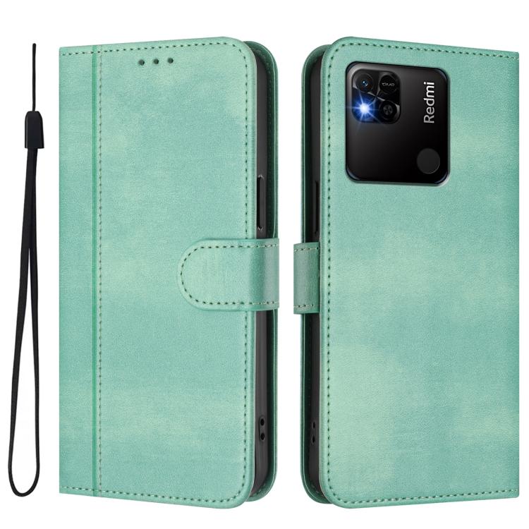 Line Splicing Buckle Retro Leather Phone Case, For Redmi 10A / 9C, For Redmi 10 4G 2021 / 2022 Global, For Redmi K40 / K40 Pro, For Redmi Note 11 Pro+ 5G European, For Redmi Note 10 5G / Note 10T 5G, For Redmi Note 10 Pro 4G / Note 10 Pro Max