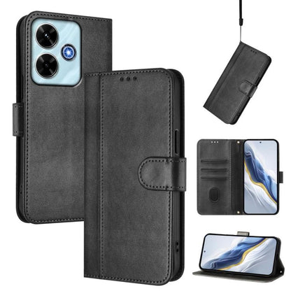 Line Splicing Buckle Retro Leather Phone Case, For Redmi 13x 4G / Xiaomi Poco M6 Plus, For Redmi A5 4G 171.7mm / Xiaomi Poco C71, For Redmi Note 14 4G 164.84mm, For Redmi Note 14 Pro 5G India / Note 14 Pro+, For Redmi Note 14 5G India                  ...