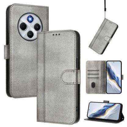 Line Splicing Buckle Retro Leather Phone Case, For Redmi 13x 4G / Xiaomi Poco M6 Plus, For Redmi A5 4G 171.7mm / Xiaomi Poco C71, For Redmi Note 14 4G 164.84mm, For Redmi Note 14 Pro 5G India / Note 14 Pro+, For Redmi Note 14 5G India                  ...