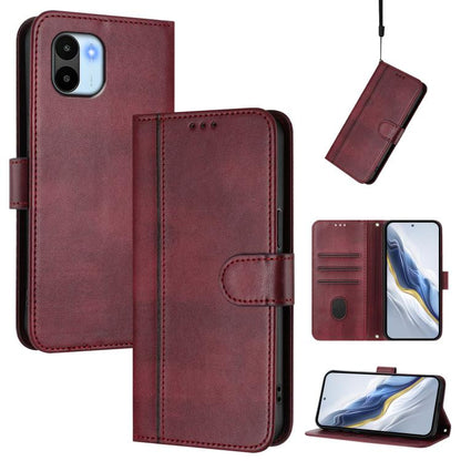 Line Splicing Buckle Retro Leather Phone Case, For Redmi A1+ 4G / A2+, For Redmi Note 11 Pro 5G / 4G Global, For Redmi Note 12 4G Global, For Redmi A1 4G / A2 4G, For Redmi Note 12 Pro+ 5G India, For Redmi Note 12 Pro Speed / Note 12 Pro 5G            ...