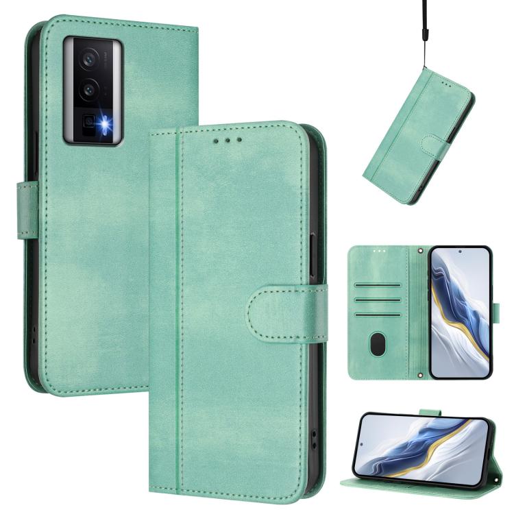 Line Splicing Buckle Retro Leather Phone Case, For Redmi Note 13 Pro 4G Global, For Redmi 13C 5G / 4G Global, For Redmi Note 13 4G Global, For Redmi Note 13 Pro 5G Global, For Redmi Note 13 5G Global, For Redmi Note 13 Pro+ 5G Global                   ...