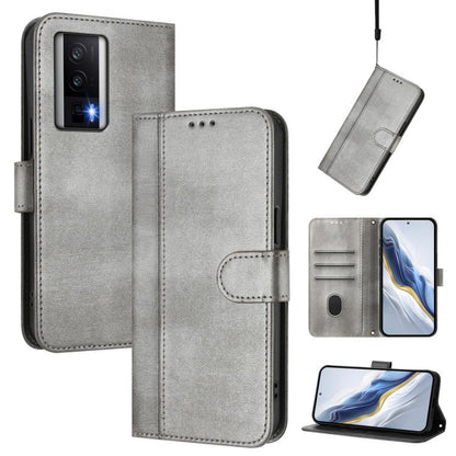 Line Splicing Buckle Retro Leather Phone Case, For Redmi Note 13 Pro 4G Global, For Redmi 13C 5G / 4G Global, For Redmi Note 13 4G Global, For Redmi Note 13 Pro 5G Global, For Redmi Note 13 5G Global, For Redmi Note 13 Pro+ 5G Global                   ...