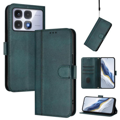 Line Splicing Buckle Retro Leather Phone Case, For Redmi 13x 4G / Xiaomi Poco M6 Plus, For Redmi A5 4G 171.7mm / Xiaomi Poco C71, For Redmi Note 14 4G 164.84mm, For Redmi Note 14 Pro 5G India / Note 14 Pro+, For Redmi Note 14 5G India                  ...
