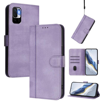Line Splicing Buckle Retro Leather Phone Case, For Redmi 10A / 9C, For Redmi 10 4G 2021 / 2022 Global, For Redmi K40 / K40 Pro, For Redmi Note 11 Pro+ 5G European, For Redmi Note 10 5G / Note 10T 5G, For Redmi Note 10 Pro 4G / Note 10 Pro Max
