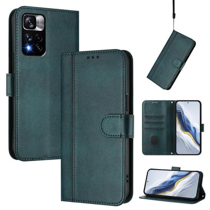 Line Splicing Buckle Retro Leather Phone Case, For Redmi 10A / 9C, For Redmi 10 4G 2021 / 2022 Global, For Redmi K40 / K40 Pro, For Redmi Note 11 Pro+ 5G European, For Redmi Note 10 5G / Note 10T 5G, For Redmi Note 10 Pro 4G / Note 10 Pro Max