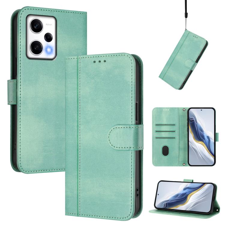 Line Splicing Buckle Retro Leather Phone Case, For Redmi A1+ 4G / A2+, For Redmi Note 11 Pro 5G / 4G Global, For Redmi Note 12 4G Global, For Redmi A1 4G / A2 4G, For Redmi Note 12 Pro+ 5G India, For Redmi Note 12 Pro Speed / Note 12 Pro 5G            ...