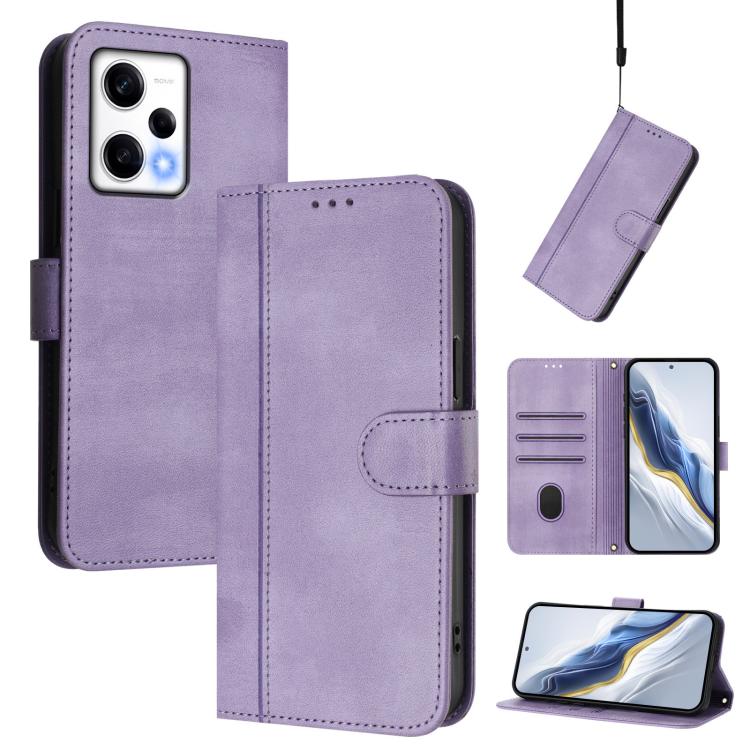 Line Splicing Buckle Retro Leather Phone Case, For Redmi A1+ 4G / A2+, For Redmi Note 11 Pro 5G / 4G Global, For Redmi Note 12 4G Global, For Redmi A1 4G / A2 4G, For Redmi Note 12 Pro+ 5G India, For Redmi Note 12 Pro Speed / Note 12 Pro 5G            ...