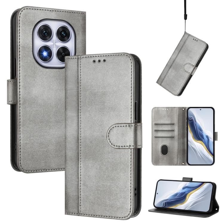 Line Splicing Buckle Retro Leather Phone Case, For Redmi 13x 4G / Xiaomi Poco M6 Plus, For Redmi A5 4G 171.7mm / Xiaomi Poco C71, For Redmi Note 14 4G 164.84mm, For Redmi Note 14 Pro 5G India / Note 14 Pro+, For Redmi Note 14 5G India                  ...