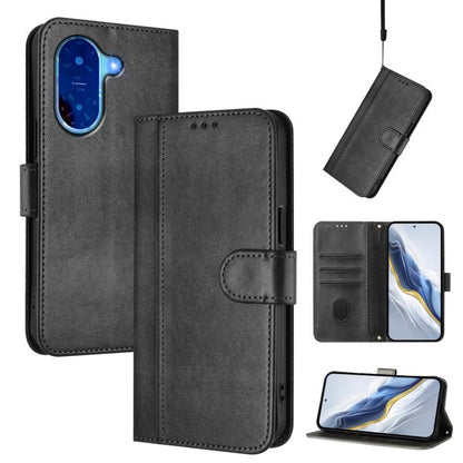 Line Splicing Buckle Retro Leather Phone Case, For Redmi 13x 4G / Xiaomi Poco M6 Plus, For Redmi A5 4G 171.7mm / Xiaomi Poco C71, For Redmi Note 14 4G 164.84mm, For Redmi Note 14 Pro 5G India / Note 14 Pro+, For Redmi Note 14 5G India                  ...