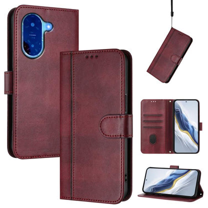 Line Splicing Buckle Retro Leather Phone Case, For Redmi 13x 4G / Xiaomi Poco M6 Plus, For Redmi A5 4G 171.7mm / Xiaomi Poco C71, For Redmi Note 14 4G 164.84mm, For Redmi Note 14 Pro 5G India / Note 14 Pro+, For Redmi Note 14 5G India                  ...