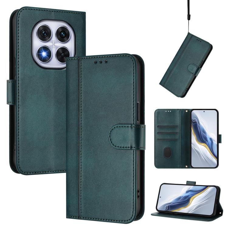 Line Splicing Buckle Retro Leather Phone Case, For Redmi 13x 4G / Xiaomi Poco M6 Plus, For Redmi A5 4G 171.7mm / Xiaomi Poco C71, For Redmi Note 14 4G 164.84mm, For Redmi Note 14 Pro 5G India / Note 14 Pro+, For Redmi Note 14 5G India                  ...