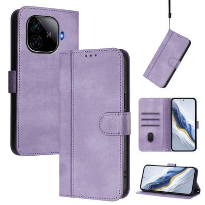 Line Splicing Buckle Retro Leather Phone Case, For vivo Y28 4G Global, For vivo X100s 5G, For vivo Y38 5G / T3x 5G Global, For vivo iQOO Z9x, For vivo Y20 / Y20i / Y20s / Y11s / Y12s, For vivo iQOO Z9 5G / iQOO Z9 Turbo 5G                              ...