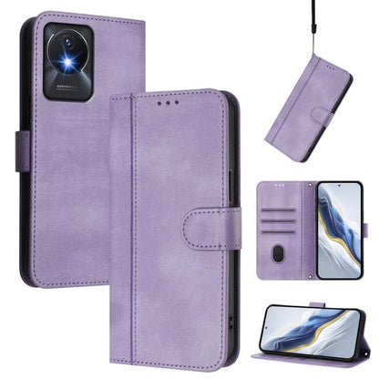 Line Splicing Buckle Retro Leather Phone Case, For vivo Y78+ 5G / Y78 Global / V29 Lite, For vivo Y100 5G / Y100A 5G India, For vivo Y02A 4G / Y02 4G / Y11 2023, For vivo Y56 5G / Y16 4G / Y02s 4G Global, For vivo V27 5G / V27 Pro 5G Global            ...