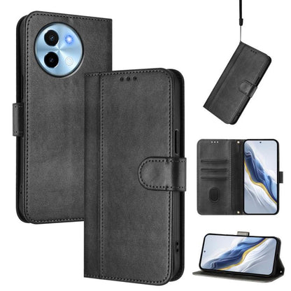 Line Splicing Buckle Retro Leather Phone Case, For vivo Y28 4G Global, For vivo X100s 5G, For vivo Y38 5G / T3x 5G Global, For vivo iQOO Z9x, For vivo Y20 / Y20i / Y20s / Y11s / Y12s, For vivo iQOO Z9 5G / iQOO Z9 Turbo 5G                              ...