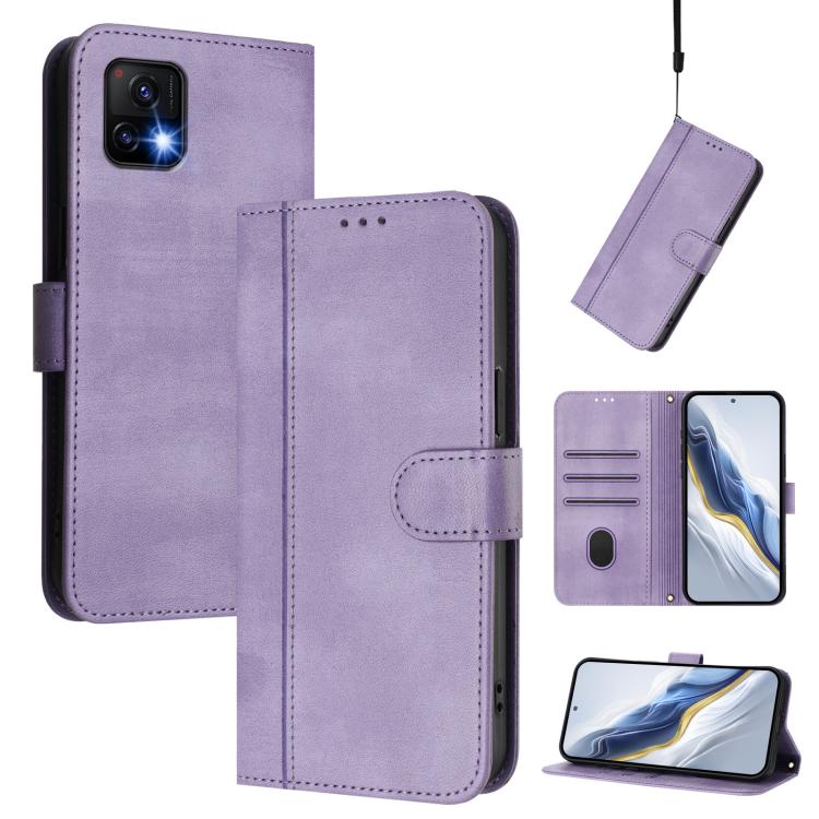 Line Splicing Buckle Retro Leather Phone Case, For vivo Y73 2021, For vivo Y52s 5G / iQOO U3 / Y31s 5G, For vivo Y31 4G 2021 India / Y51A 2021, For vivo Y70s, For vivo Y30 4G Global, For vivo Y19 / U3 / Y5s / Z5i / U20, For vivo Y27 4G 2023 Global