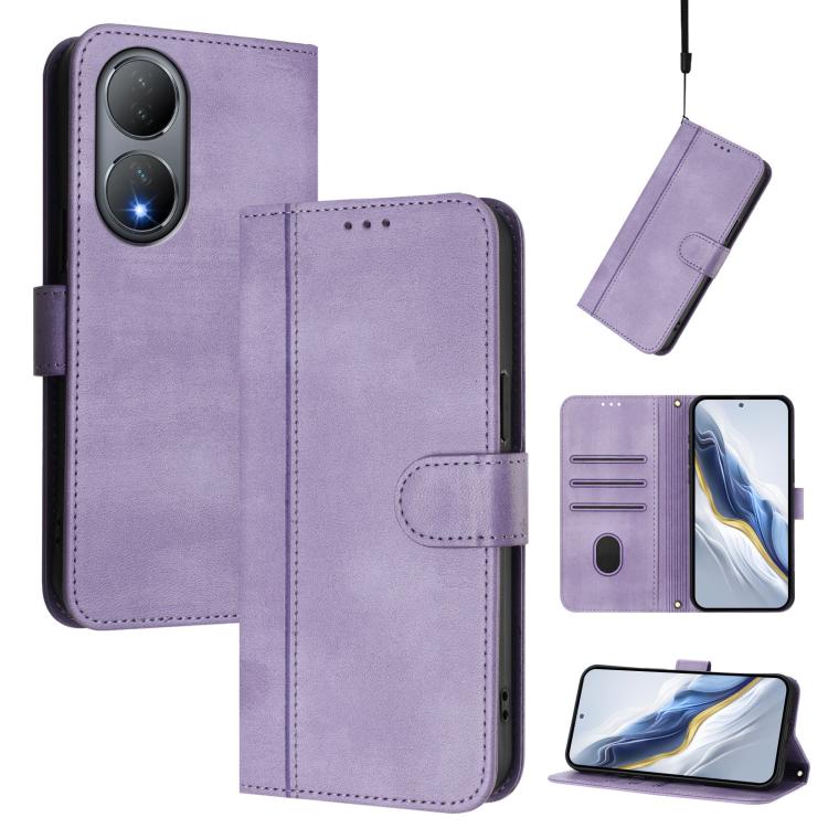 Line Splicing Buckle Retro Leather Phone Case, For vivo Y78+ 5G / Y78 Global / V29 Lite, For vivo Y100 5G / Y100A 5G India, For vivo Y02A 4G / Y02 4G / Y11 2023, For vivo Y56 5G / Y16 4G / Y02s 4G Global, For vivo V27 5G / V27 Pro 5G Global            ...