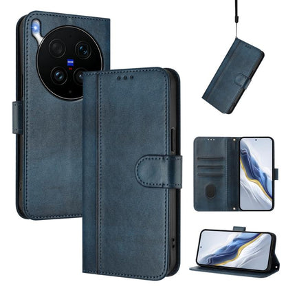 Line Splicing Buckle Retro Leather Phone Case, For vivo X300 FE / S50 Pro mini 5G, For vivo X300s, For vivo Y21 5G 2026 / Y05 4G, For vivo V70 FE 5G, For vivo X300 Ultra, For vivo X300 Pro 5G, For vivo X300 5G, For vivo Y31 5G Global                   ...