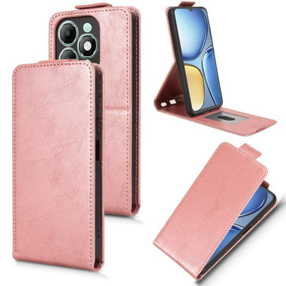 Magnetic Vertical Flip Leather Phone Case with Buckle, For itel A200 4G / A200+ 4G, For itel City 200 4G, For itel A100 4G, For itel Zeno 10, For itel A95 5G, For itel A90, For itel City 100, For itel Power 70