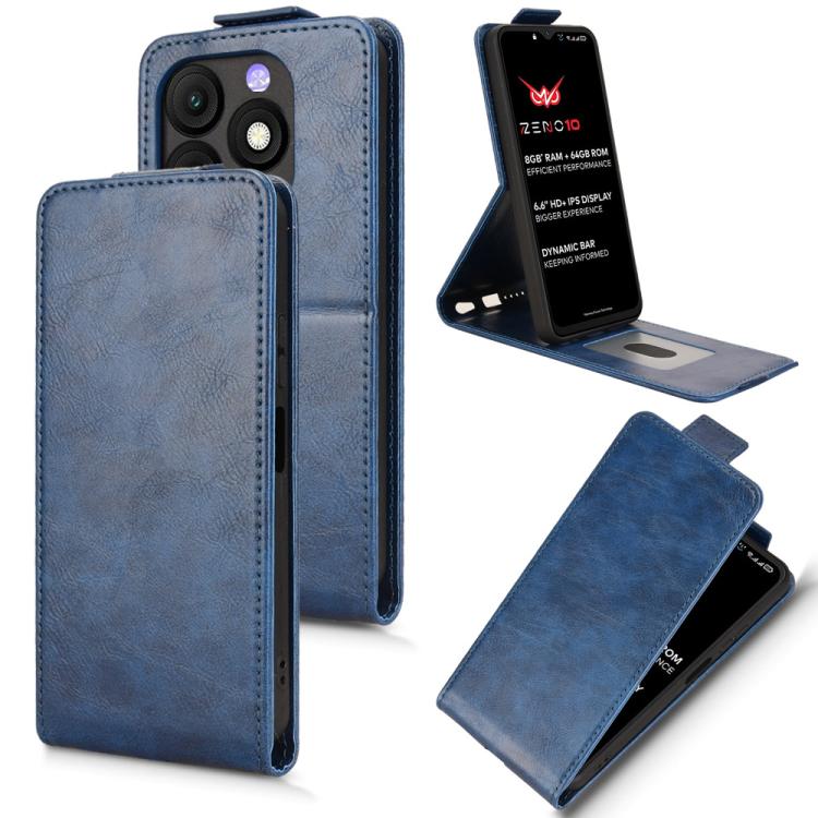 Magnetic Vertical Flip Leather Phone Case with Buckle, For itel A200 4G / A200+ 4G, For itel City 200 4G, For itel A100 4G, For itel Zeno 10, For itel A95 5G, For itel A90, For itel City 100, For itel Power 70