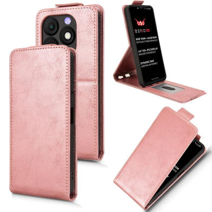Magnetic Vertical Flip Leather Phone Case with Buckle, For itel A200 4G / A200+ 4G, For itel City 200 4G, For itel A100 4G, For itel Zeno 10, For itel A95 5G, For itel A90, For itel City 100, For itel Power 70