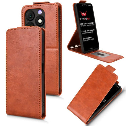 Magnetic Vertical Flip Leather Phone Case with Buckle, For itel A200 4G / A200+ 4G, For itel City 200 4G, For itel A100 4G, For itel Zeno 10, For itel A95 5G, For itel A90, For itel City 100, For itel Power 70